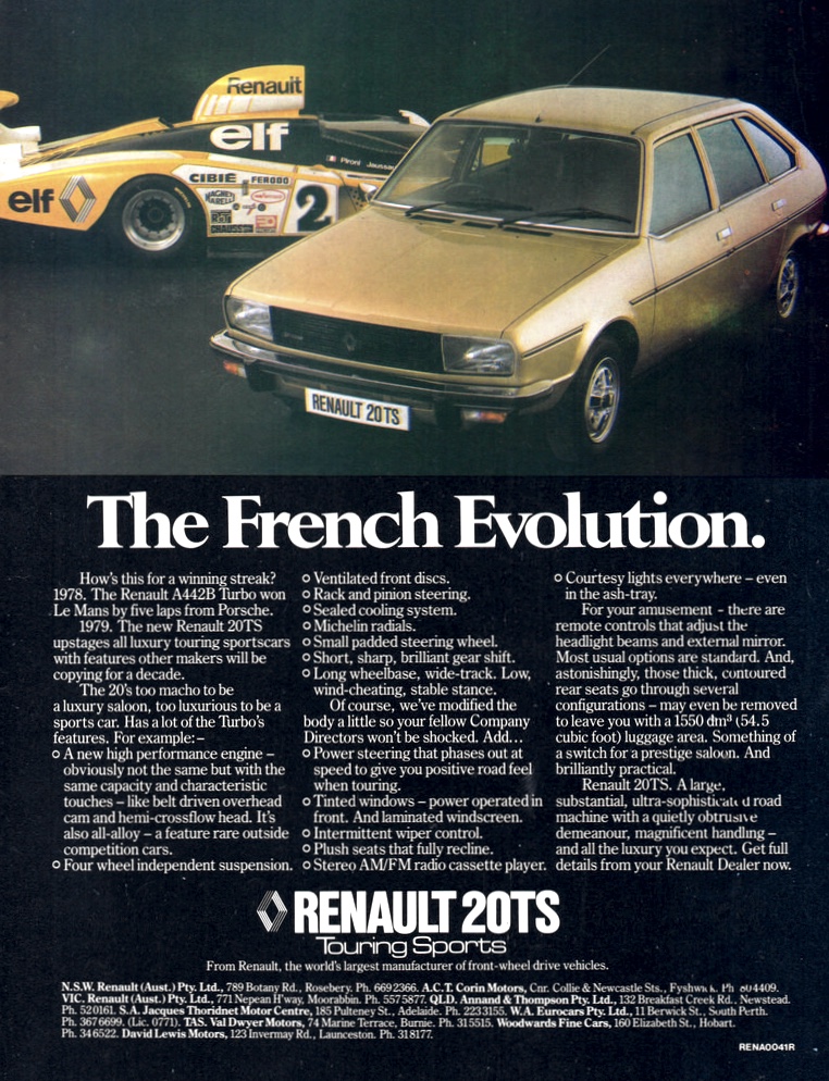 1980 Renault 20TS Touring Sports